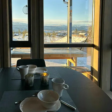 Ferienhaus With Panoramic Views In Turufjell