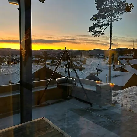 With Panoramic Views In Turufjell Ferienhaus *