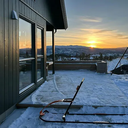 Дом отдыха With Panoramic Views In Turufjell *