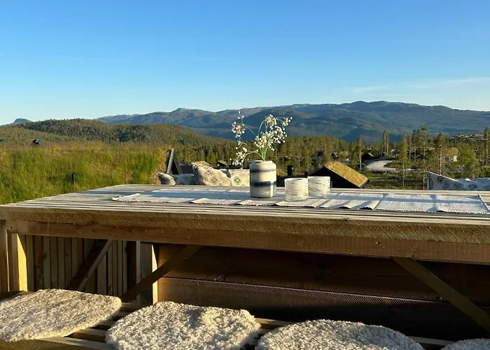 With Panoramic Views In Turufjell Ferienhaus *