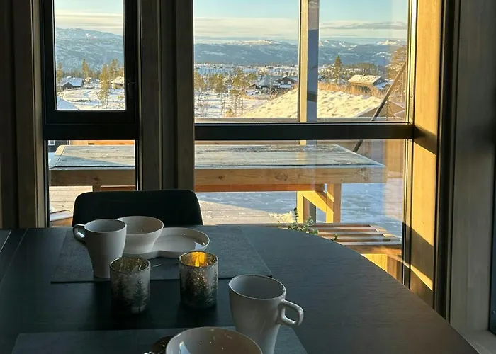Ferienhaus With Panoramic Views In Turufjell
