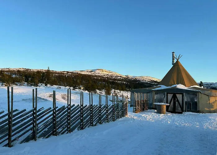 Ferienhaus With Panoramic Views In Turufjell