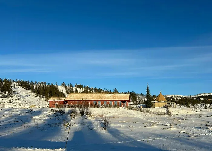 With Panoramic Views In Turufjell Ferienhaus *