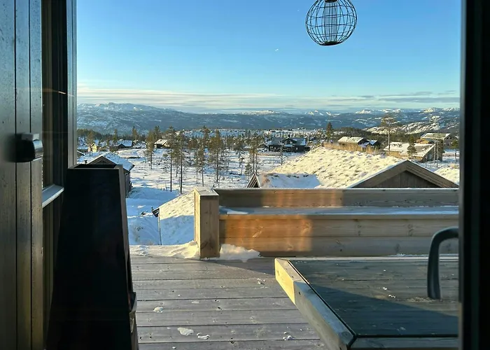 With Panoramic Views In Turufjell Flå