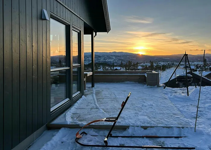 Ferienhaus With Panoramic Views In Turufjell *